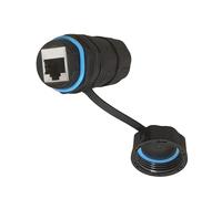 Hangsu Quick-Connect Coupleur M23 RJ45 Cat6 IP68 blindé pour câbles et caméras d'extérieur Connecteur Ethernet blindé compatible Cat5e