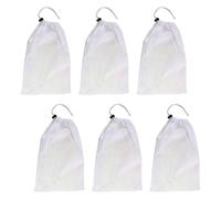 Hangsu Sac de nettoyage de feuilles de piscine avec cordon de verrouillage à mailles fines pour piscine, étang, aquarium, facile à utiliser