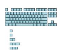 Hangsu Shadows Fold Original Profile Lot de 97 touches en PBT imprimées sur le côté pour les jeux et la saisie pour commutateurs Shadows Fold Shining Through Keycaps