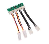 Hangsu Simulateur de ventilateur carré 4 en 1 12 V 4 broches spécial pour simulateurs de gestion d'accessoires S21 S19K Spoofer Dummer