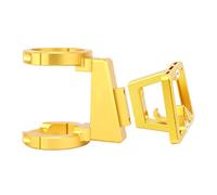 Hangsu Support avant de vélo pour porte-vélo - Noir/doré/rouge/argent - En option - Porte-vélos pour vélos