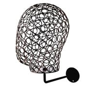 Hangsu Support de mannequin en métal creux en forme de tête pour exposer perruques, chapeaux, casquettes et accessoires de mode, One Size, Comme décrit