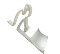 Hangsu Support de papier de soie contemporain, architecture imprimée, robuste, solution de rangement élégante pour salle de bain, étagère contemporaine pour papier toilette