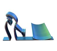 Hangsu Support de papier de soie contemporain, architecture imprimée, robuste, solution de rangement élégante pour salle de bain, étagère contemporaine pour papier toilette