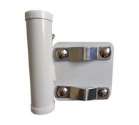 Hangsu Support de parasol sécurisé pour balustrade de balcon avec fer haute résistance pour extérieur, jardin, terrasse