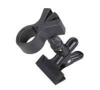 Hangsu Support de sèche-cheveux avec base en métal robuste rotatif à 360 degrés avec pince solide pour télécommande de salon