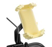 Hangsu Support de téléphone pour moto, support de téléphone portable, pince de guidon de téléphone de vélo pour appareil de 11,9 à 18,3 cm