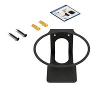 Hangsu Support mural élégant avec revêtement en poudre pour boîte à son, installation facile, matériel d'installation inclus, étagère à vis
