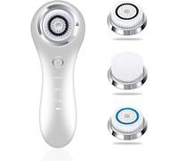 Hangsun SC200 Sonic Brosse nettoyante pour le visage - Exfoliant électrique pour le visage avec 3 têtes de brosse, 3 modes de vitesse - Rechargeable pour exfolier, masser et nettoyer en profondeur