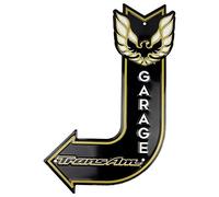 HangTime Trans Am Plaque décorative décorative décorative décorative murale en métal pour homme 29 x 44,5 cm