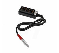 HangTon 0B Adaptateur répartiteur de Puissance 4 Ports D-Tap 2 Broches 60cm pour Helix Letus