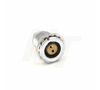 HangTon 0B Egg Connecteur circulaire femelle 2 broches pour Teradek/ARRI Power Battery Pack adaptateur (2P, prise)