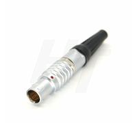HangTon 1B Connecteur circulaire multipolaire en métal mâle pour montage sur panneau de prises FGG EGG contrafe à fermeture rapide