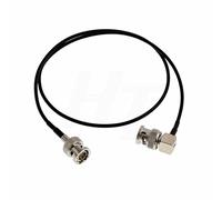 HangTon 3G HD SDI angle droit BNC câble coaxial vidéo pour teradek Bolt bond hyperdeck Shuttle atomos Shogun inferno FS5 caméra moniteur mince et souple rg174 1.5M