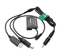 HangTon 5V USB NP-W126 Batterie factice pour Fuji X-T1, X-T2, X-T3, FinePix, X-A5, X-H1, X-A10, X100F, X-T10, X-T20, X-T30, X-Pro1, X-Pro2, 30EXR, X-E2, X-E2S, 1 X-M1