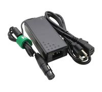 HangTon Adaptateur d'alimentation CA pour Aputure Amaran 100d 100x S F21C LED, XLR femelle 3 broches 48 V 2 A 96 W DC in