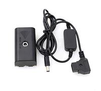 HangTon Adaptateur d'alimentation DC pour caméra D-tap NP-F970 F570 F550 pour Atomos Shogun Inferno Ninja (1,2 m)