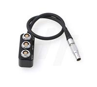 HangTon Alexa Mâle 2 broches vers 3 x 0B 2 broches femelle 2 broches 1 à 3 triple