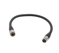 HangTon AW-CA12T12A Câble d'extension pour appareil photo Fujinon Canon Panasonic Objectif Iris Zoom Focus, Hirose 12 broches mâle vers femelle 12 broches 12"