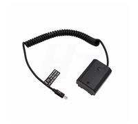 HangTon Batterie factice PD USB C vers NP-FZ100 pour Appareil Photo Sony Alpha 9 II, A9, A7R Ⅳ, A7R III, A7 III, A6600, FX3