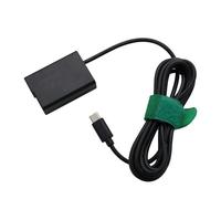 HangTon Batterie factice pour appareil photo Panasonic Lumix DMC-GX1 GF2 G3 TS2, Powerbank PD USB-C Type-C 5 V 9 V 12 V vers DMW-DCC9, DMW-BLD10