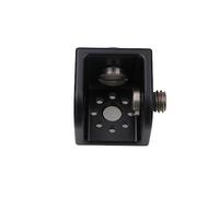 HangTon Bloc 3/8" Filetage Support Verrouillage Montage Adaptateur pour ARRI Sony RED Caméra Objectif Moteur Teradek Sans Fil Noir