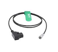 HangTon BMPCC 4K 6K Pro 2 broches D-tap P-tap Câble d'alimentation pour trépied Blackmagic Design cardan 2 m, batterie V-mount