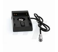 HangTon BMPCC 4K 6K U60 Adaptateur pour Fixer la Batterie à Un câble d'alimentation 2 Broches (14,8 V) pour la caméra Blackmagic Pocket Cinema