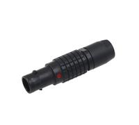 HangTon Câble 0B FGG 304 4 broches mâle circulaire Push Pull compatible avec Lemo (4 broches, FGG Noir)
