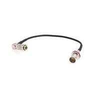 HangTon Câble adaptateur à angle droit DIN 1.0/2.3 vers BNC femelle HD SDI, clokhead femelle BNC vers DIN 1.0/2.3 Mini BNC pour Blackmagic Camera Monitor 30 cm