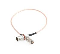 HangTon Câble adaptateur DIN 1.0/2.3 vers BNC femelle SDI pour Blackmagic Video Assist Hyperdeck 75 ohm (30 cm, DIN 1.0/2.3 vers BNC femelle RG179)