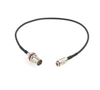 HangTon Câble adaptateur mini SDI DIN1.0/2.3 vers SDI standard BNC femelle pour Blackmagic RG174/U 75 ohm (15 cm, DIN 1.0/2.3 vers BNC femelle)