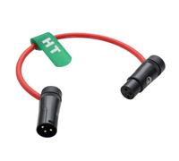 HangTon Câble audio pour appareil d'enregistrement, table de mixage, microphone, haut-parleur, appareils sonores, Mixpre 10 II, Zoom, F8n, Zaxcom, appareil photo Sony, Canon, XLR 3 broches mâle vers