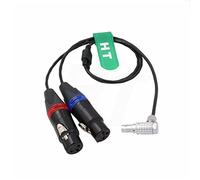 HangTon Câble audio pour ARRI Alexa 35 Mini LF Camera Sound Devices 633 6 broches vers 2 canaux XLR 3 broches femelle 60cm