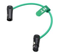 HangTon Câble audio pour enregistreur, mixeur, microphone, haut-parleur, appareil sonore, mixpre 10 II, Zoom, F8n, Zaxcom, Sony Canon, appareil photo, XLR 3 broches mâle vers femelle, profil bas à
