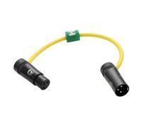 HangTon Câble audio pour enregistreur, mixeur, microphone, haut-parleur, appareil sonore, mixpre 10 II, Zoom, F8n, Zaxcom, Sony Canon, appareil photo, XLR 3 broches mâle vers femelle, profil bas,