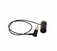 HangTon Câble audio verrouillable 3,5 mm Mini vers XLR 3 broches mâle pour Sony D11 D12, Sennheiser Evolution 100 300 500 vers appareil photo mixeur 50 cm (vert)