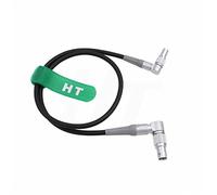 HangTon Câble CAM 7 Broches vers EXT 6 Broches pour Moteur HI5 Cforce RF vers caméra Arri Alexa Mini LF, Connecteur Ajustable à Angle Droit 45cm