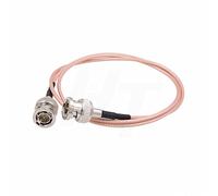 HangTon Câble coaxial 3G HD-SDI vidéo RF super flexible pour moniteur d'appareil photo fin BNC vers BNC RG179 75 Ohm (60 cm)