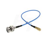 HangTon Câble coaxial RF BNC vers microdot 10-32 pour accéléromètre, transducteur, test de vibration acoustique (30 cm, droit)