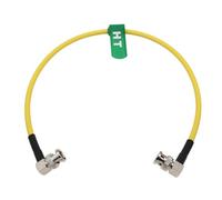 HangTon - Câble coaxial vidéo BNC 12G SDI 4K 60P - 75 Ohm - Jaune - 30 cm - Pour caméra Alexa 35 Komodo C500 mk2 Venice FS7 Atomos Ninja V SmallHD Hollyland Feelworld, Moniteur Teradek