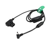 HangTon Câble d'alimentation 8.4V pour Canon XA50 Camera, D-Tap to Right Angle DC 1m Regulated Voltage