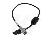 HangTon Câble d'alimentation BMPCC 4K 6K à 2 broches pour Ronin-S 12V vers Blackmagic Design Pocket Cinema Camera
