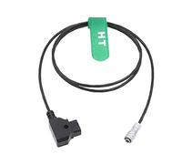 HangTon Câble d'alimentation BMPCC 4K 6K Pro BMCC6K 2 broches D-tap P-tap pour batterie Blackmagic Design 61 cm V-mount