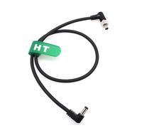 HangTon Câble d'alimentation CC verrouillable 5,5 x 2,5 mm pour moniteur de caméra vidéo, émetteur sans fil, lumière LED, Atomos Ninja V Hollyland Mars 400s Cosmo Blackmagic Video Assist ZCAM SmallHD