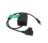HangTon Câble d'alimentation DC D-tap pour appareil photo Canon C70 XF705 XF605 24 V, montage en V Anton-Bauer P-tap vers DC Barrel 60 cm