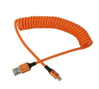 HangTon Câble d'alimentation de charge rapide USB-C 45 W, USB-A vers Type-C pour appareil photo R5 A7C FX3 S5II, iPhone 15/16 Pro Max, Galaxy S24/S23, LG V30, iPad, MacBook Pro, ordinateur portable