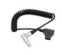 HangTon Câble d'alimentation enroulé D-tap à angle droit 2 broches pour caméra Kinefinity MAVO LF TERRA 6K