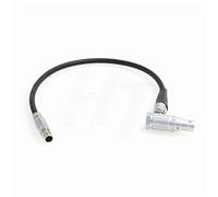 HangTon Câble d'alimentation et d'arrêt à angle droit 10 broches vers RS 3 broches pour moteur Preston MDR3 MDR4 vers appareil photo Sony Alexa Amira (R10-RS+Pwr) 30 cm