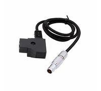 HangTon Câble d'alimentation flexible tressé D-tap P-tap vers 0B 2 broches mâle pour Teradek Bolt Bond, moniteur Transvideo SmallHD 703, Viseur Zacuto, appareil photo Z CAM E2 F6 S6 et EVF (90)